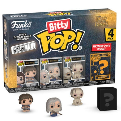 Image of The Lord of the Rings - Frodo Bitty Pop! 4-Pack