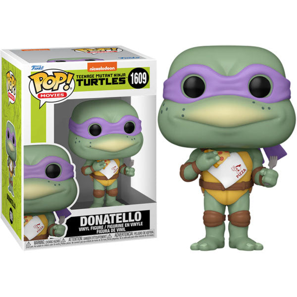 Teenage Mutant Ninja Turtles (1990) - Donatello with Pizza Pop! Vinyl