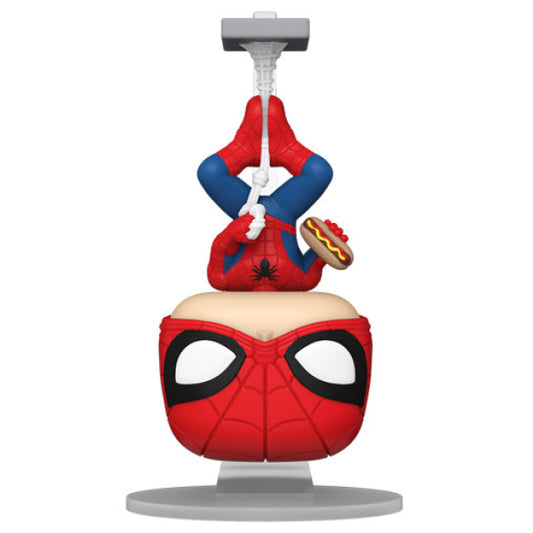 Spider-Man - Spider-Man with Hot Dog (Upside Down) Pop! Vinyl