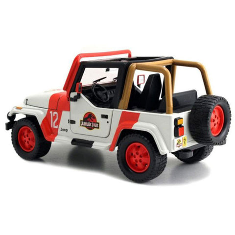 Image of Jurassic World - 1992 Jeep Wrangler 1:24 Scale Hollywood Ride