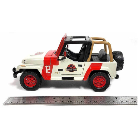 Image of Jurassic World - 1992 Jeep Wrangler 1:24 Scale Hollywood Ride