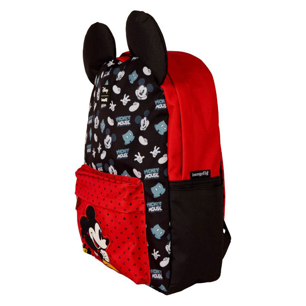 Loungefly - Disney - Mickey Mouse Nylon Full-Size Backpack