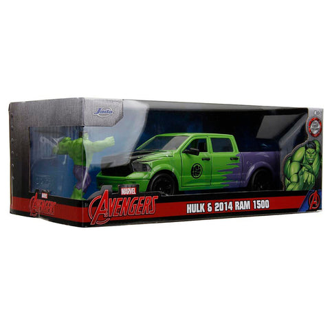 Image of Avengers - Hulk & 2014 Dodge Ram 1500 1:24 Scale Hollywood Ride