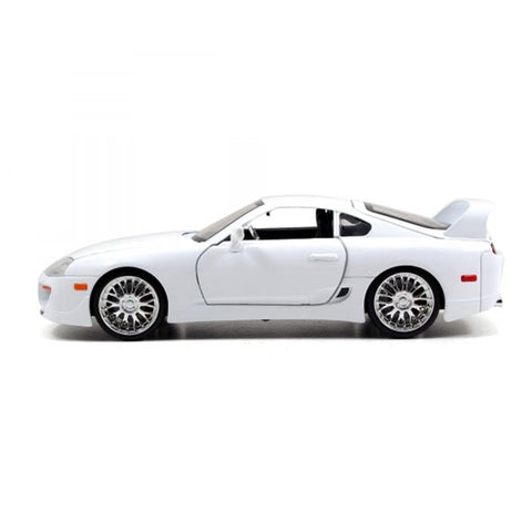Image of Fast and Furious - 1995 Toyota Supra White 1:24 Scale Hollywood Ride