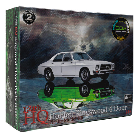 1:24 HQ Plastic Kit Holden Kingswood 4 Door - Sealed Body Opening Bonnet w/Engine