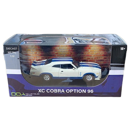 1:32 Opt 1996 XC Cobra Ford Falcon White/Blue Stripes