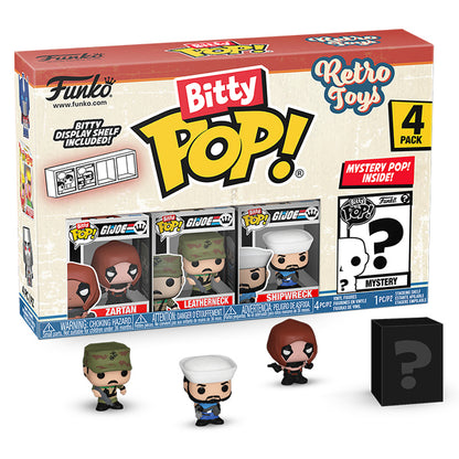 Retro Toys - GI Joe Bitty Pop! 4 Pack