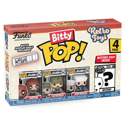 Retro Toys - GI Joe Bitty Pop! 4 Pack