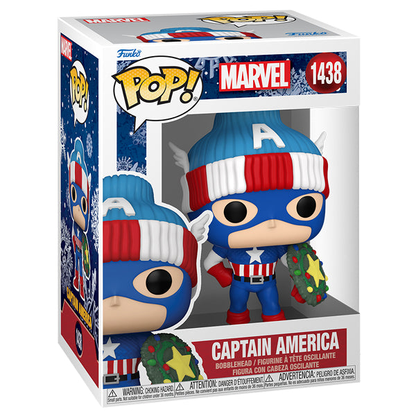 Marvel - Captain America (Holiday) Pop! Vinyl