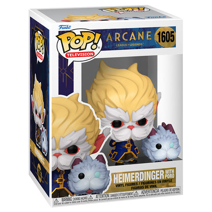 Arcane (2021) League of Legends (TV) - Heimerdinger with Poro Pop! Vinyl
