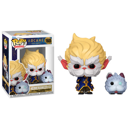 Arcane (2021) League of Legends (TV) - Heimerdinger with Poro Pop! Vinyl