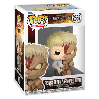 Attack on Titan - Reiner Braun / Armored Titan (Split) Pop! Vinyl