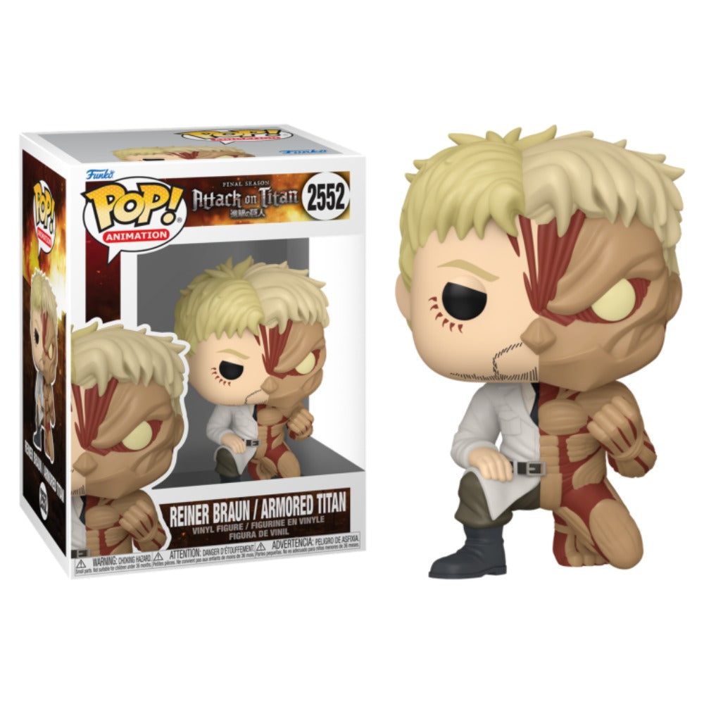 Attack on Titan - Reiner Braun / Armored Titan (Split) Pop! Vinyl
