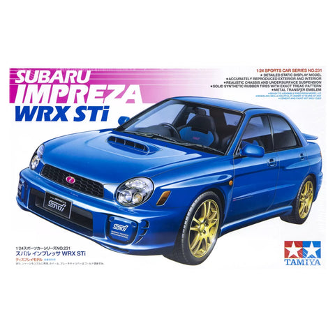 Image of Tamiya Subaru Impreza WRX STI Model Kit