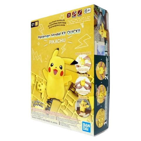 Image of Pokemon Model Kit Quick!! 01 Pikachu