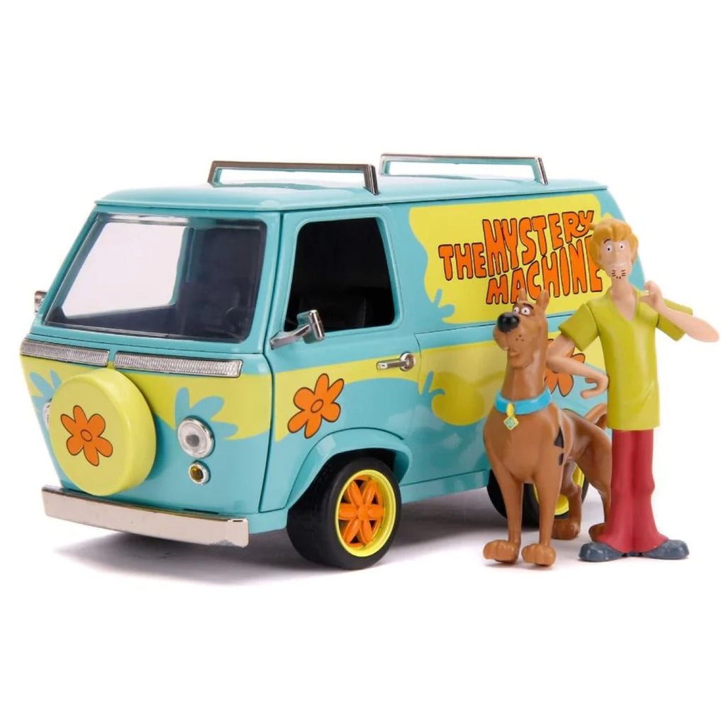 Scooby Doo - Shaggy & Scooby-Doo with Mystery Machine 1:24 Scale Hollywood Ride