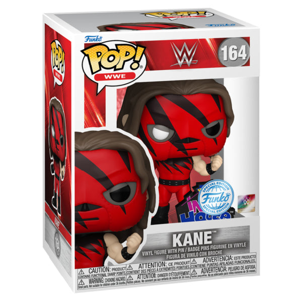 WWE - Kane with Enamel Pin US Exclusive Pop! Vinyl