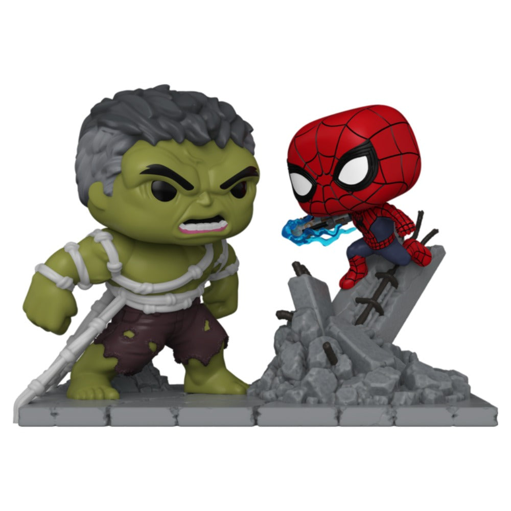 Spider-Man: Brand New Day (2026) - Spider-Man vs The Hulk Pop! Moment Vinyl