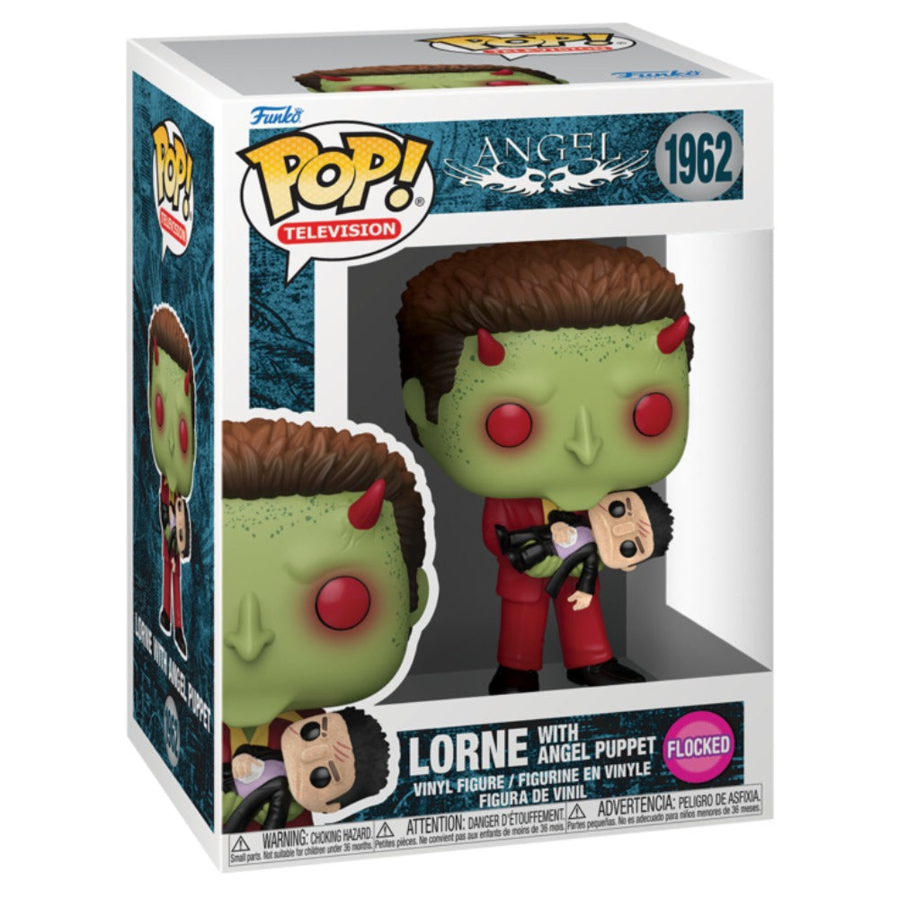 Angel - Lorne with Angel Puppet Flocked Pop! Vinyl