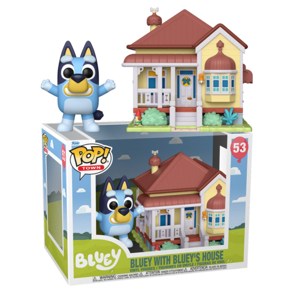 Bluey - Bluey with Bluey's House Pop! Vinyl Town