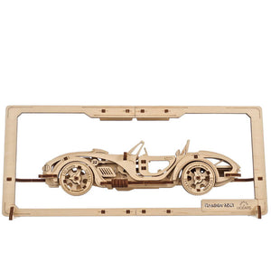 Ugears Roadster MK3 2.5D Puzzle