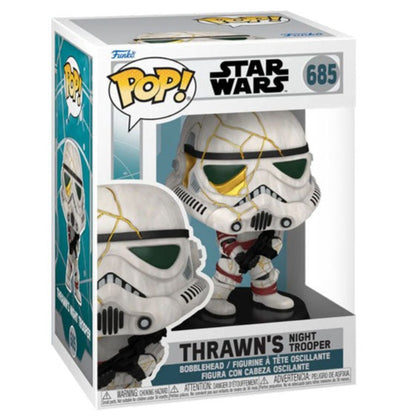 Star Wars: Ahsoka (TV) - Thrawn's Night Trooper (White/Gold Helmet) Pop! Vinyl