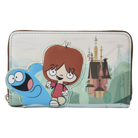 Image of Loungefly - Foster's Home for Imaginary Friends - Mac and Bloo Zip Wallet