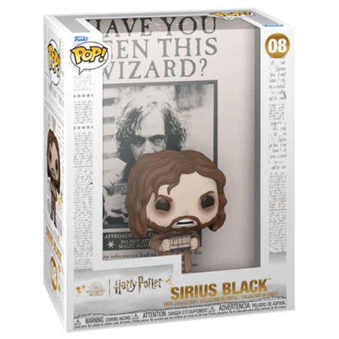 Image of Harry Potter and the Prisoner of Azkaban - Wanted Poster with Sirius Black Pop! Cover