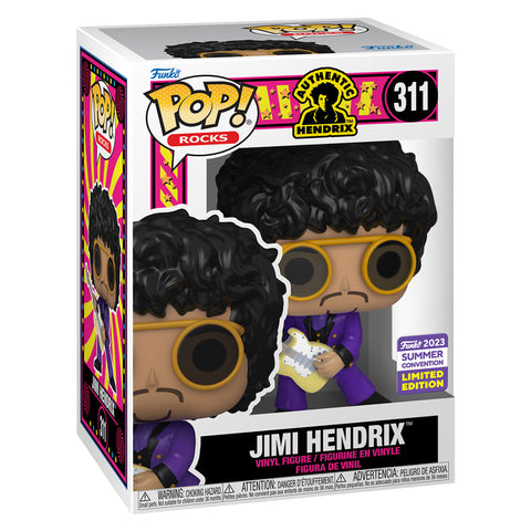 Image of SDCC 2023 Jimi Hendrix - Jimi Hendrix (Purple Suit) US Exclusive Pop! Vinyl