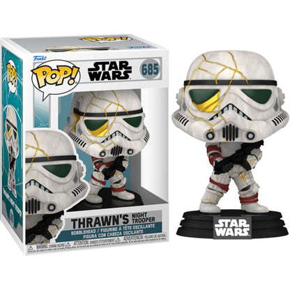 Star Wars: Ahsoka (TV) - Thrawn's Night Trooper (White/Gold Helmet) Pop! Vinyl