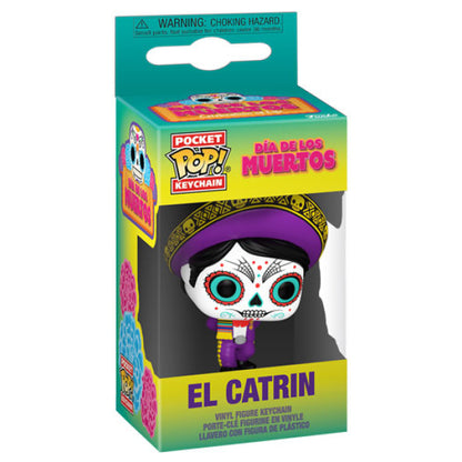 Dia De Los Muertos - El Cartin Pop! Keychain