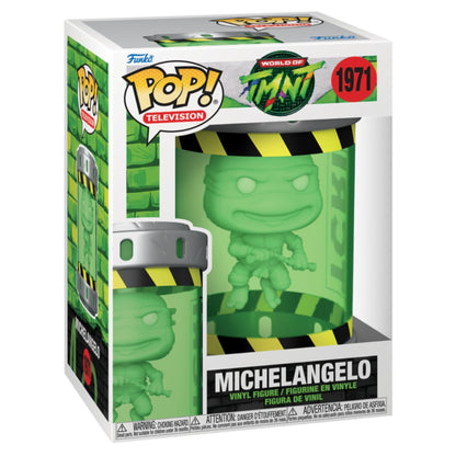 Teenage Mutant Ninja Turtles - Michelangelo (Ooze Canister) UV Glow in the Dark Pop! Vinyl