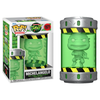 Teenage Mutant Ninja Turtles - Michelangelo (Ooze Canister) UV Glow in the Dark Pop! Vinyl