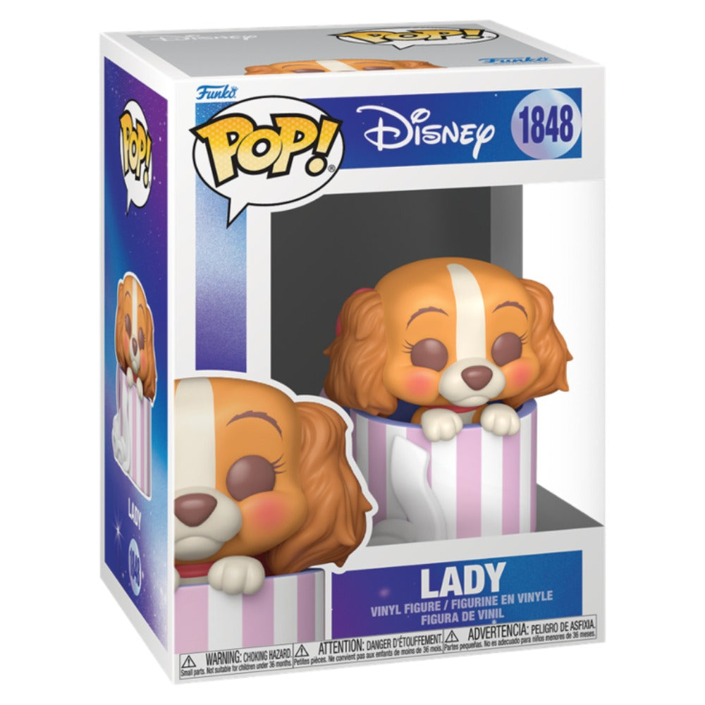 Lady & The Tramp - Lady with Hat Box Pop! Vinyl