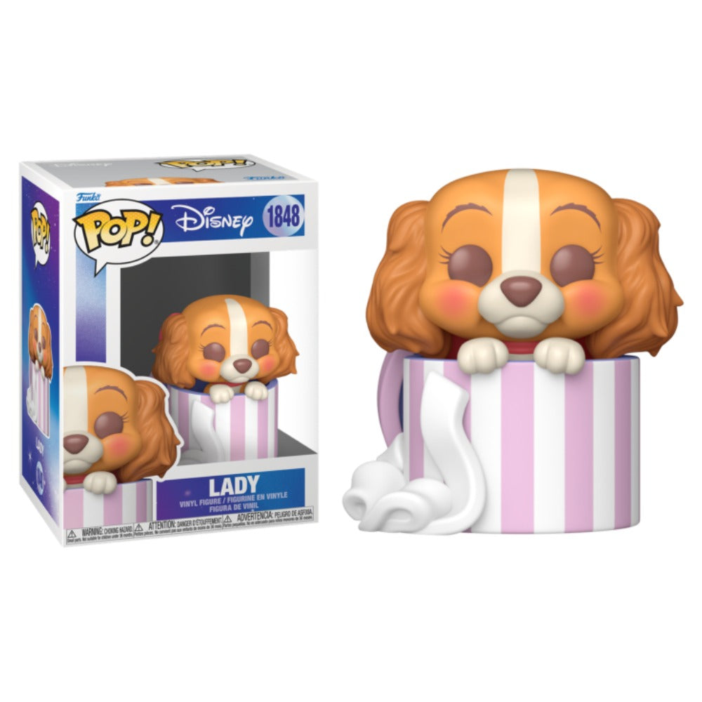Lady & The Tramp - Lady with Hat Box Pop! Vinyl