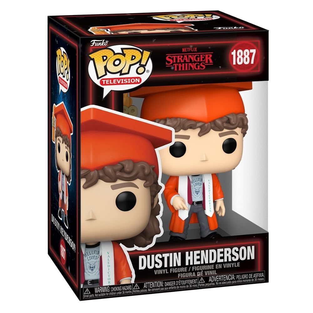Stranger Things - Dustin Henderson Graduation (Season 5) Pop! Vinyl