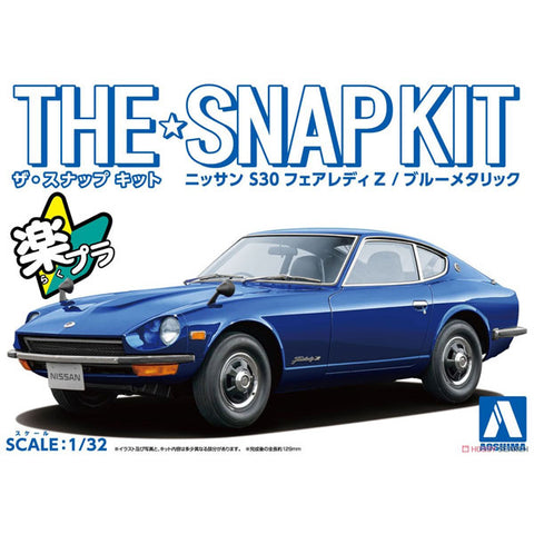 Image of The Snap Kit 1/32 Nissan S30 Fairlady Z Blue Metallic