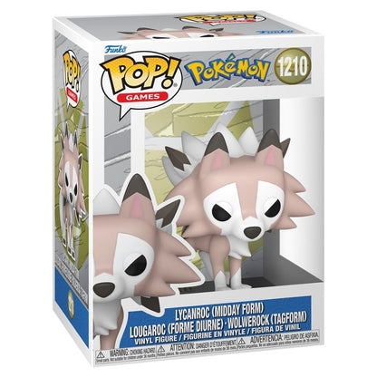 Pokemon - Lycanroc (Midday Form) Pop! Vinyl