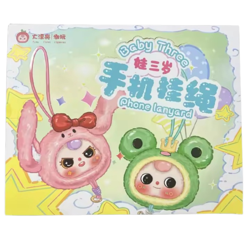 Baby Three - Phone Strap Plush Blind Box ( 1 Unit )