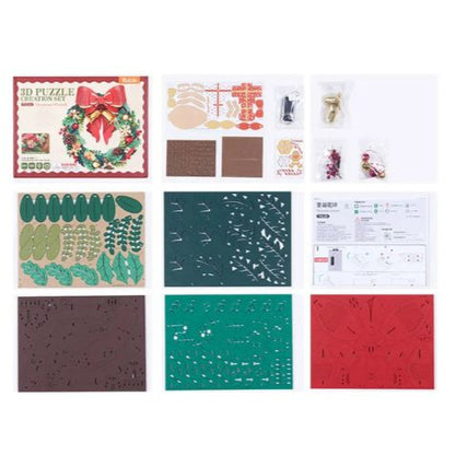 Robotime - DIY 3D Christmas Wreath