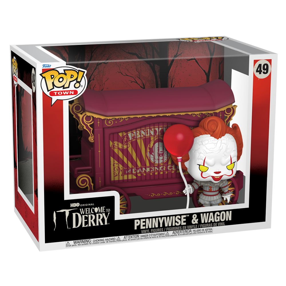 It: Welcome to Derry - Pennywise & Wagon Pop! Town Vinyl