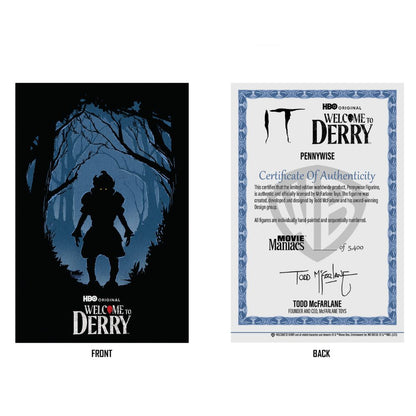 Welcome to Derry - Pennywise (Flashback) 6 Inch Movie Maniacs Figure