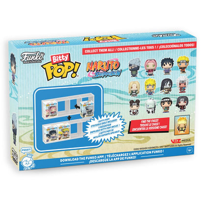 Naruto: Shippuden - Tenten, Madara, Might Guy & Itachi Uchiha Bitty Pop! Vinyl 4 Pack