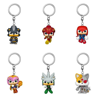 Justice League x Sonic the Hedgehog - Mystery Pocket Pop! Keychain (1 Unit)