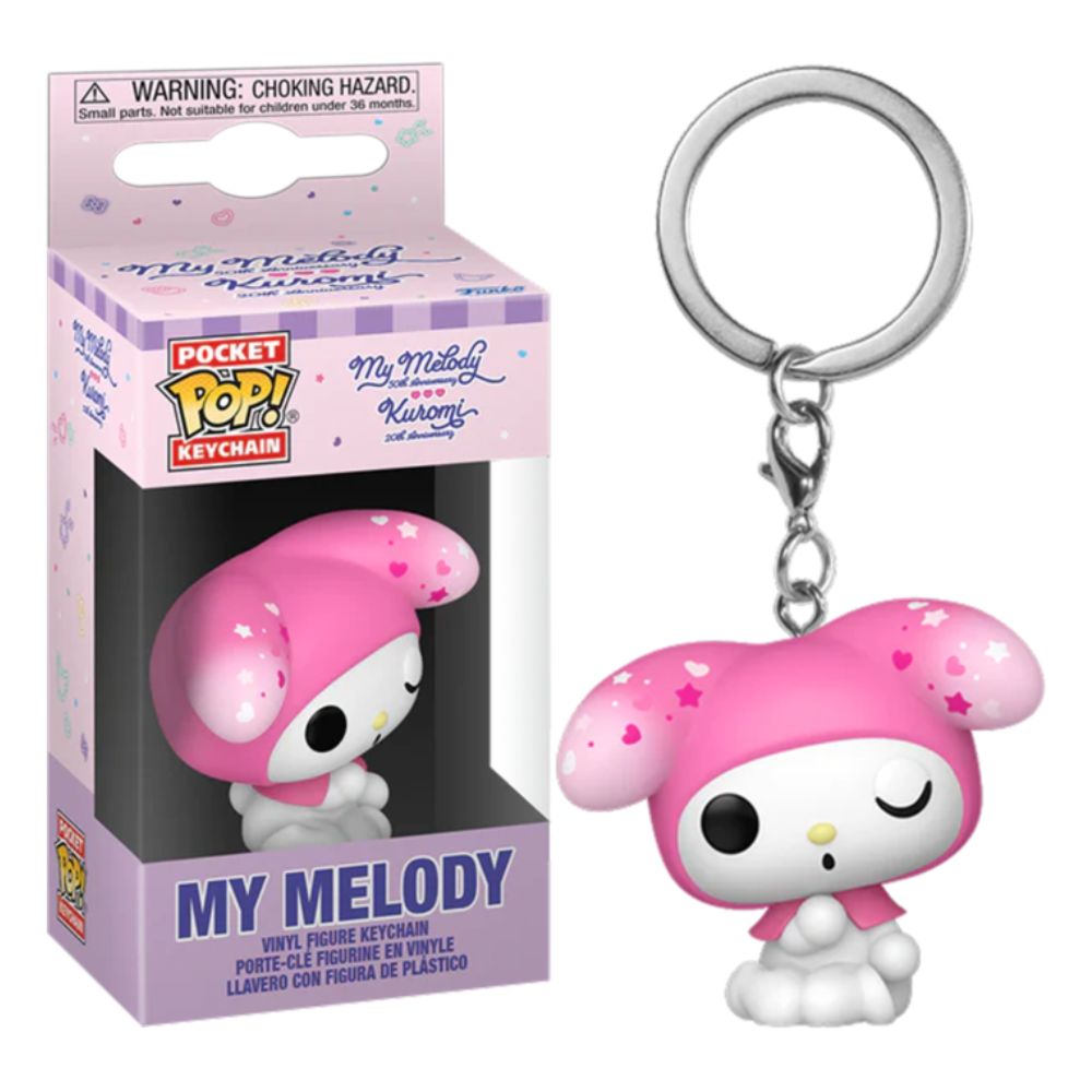 Hello Kitty & Friends - My Melody 50th Anniversary Pocket Pop! Keychain