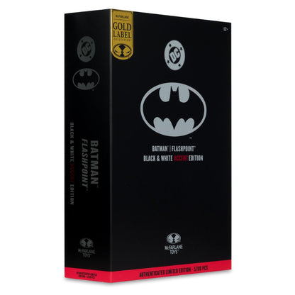 DC Multiverse - Batman Flashpoint/ B & W With Accent (Gold Label) 7 Inch Figure