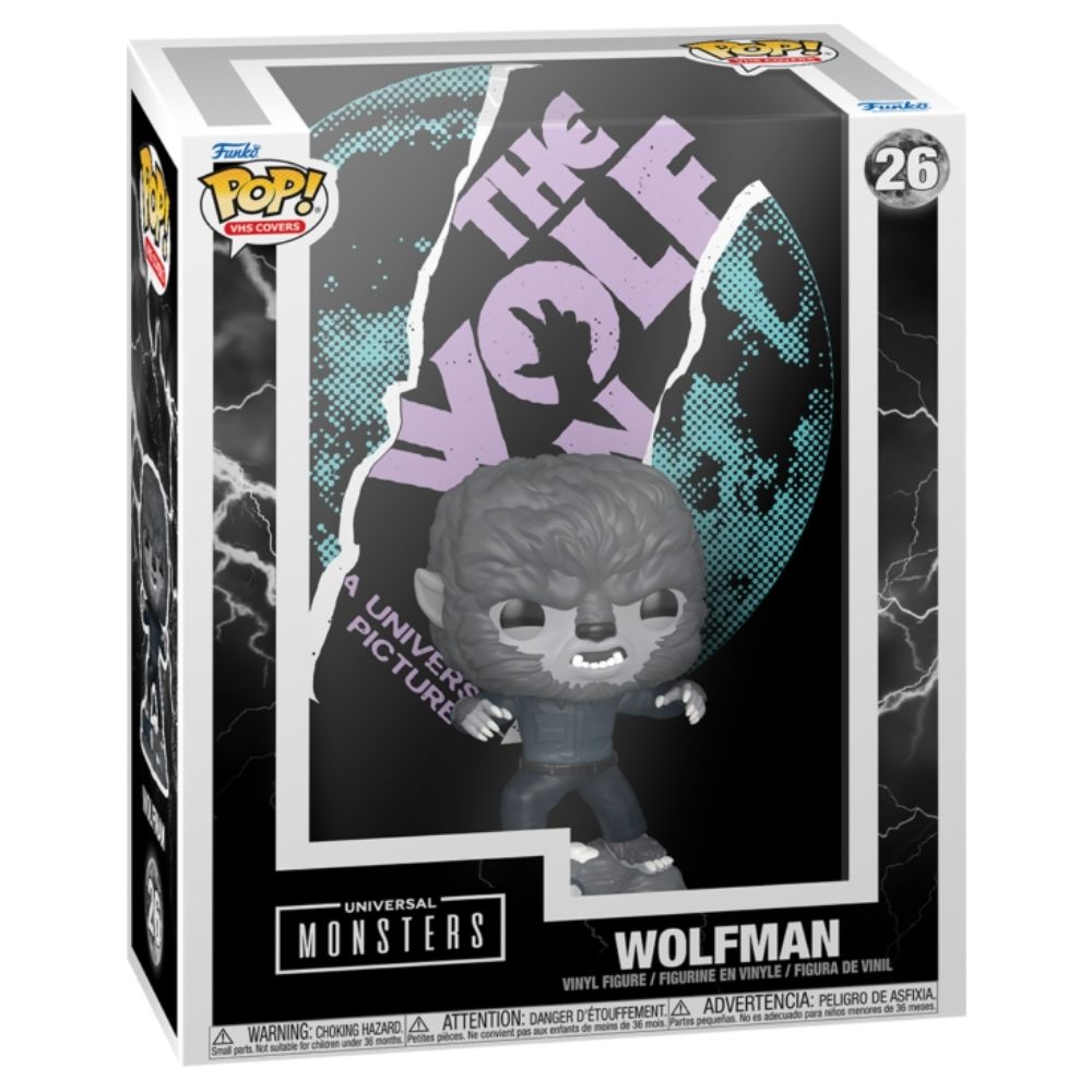 Universal Monsters - Wolfman Pop! Vinyl VHS Cover