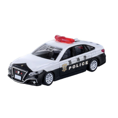 Tomica Premium No. 010 Toyota Crown Police Car - 1:65 Scale Diecast Vehicle