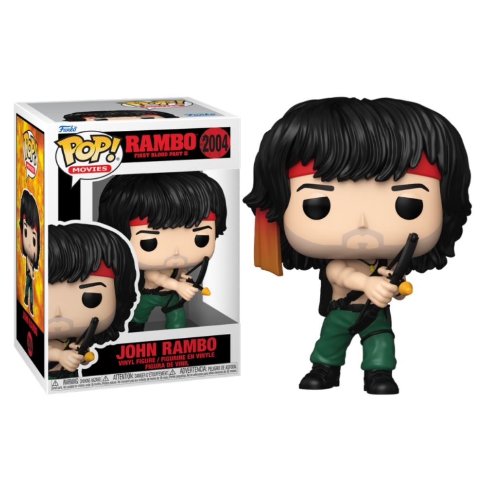 Rambo: First Blood Part II - John Rambo with Explosive Arrow Pop! Vinyl