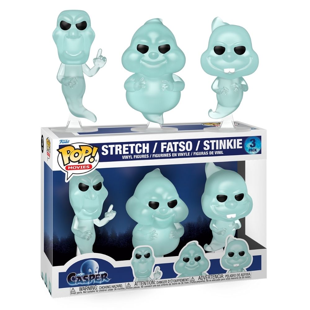 Casper: 30th Anniversary (1995) - Ghostly Trio Pop! Vinyl 3 Pack